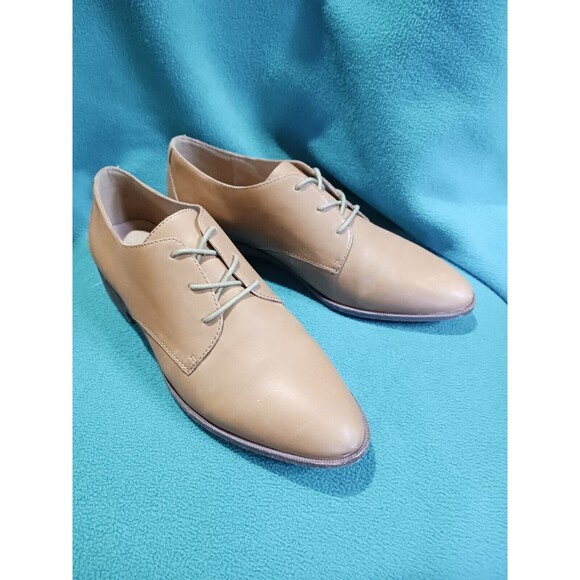 Madewell The Frances Oxford Womens Shoes Size 10 Brown Leather - Picture 2 of 7